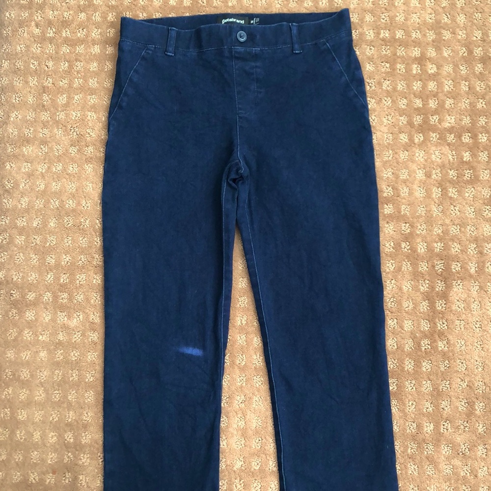 Betabrand high rise jeans